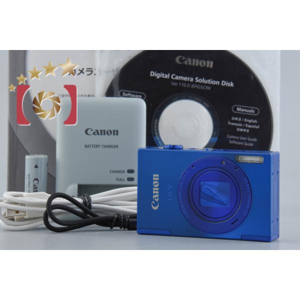 キヤノン（Canon） 【中古】Canon IXY 3 ブルー コンパクトデジタル