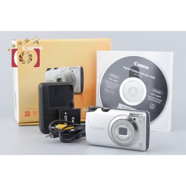 中古Canon PowerShot A3200 IS シルバー PowerShot 【中古】Canon キヤノン A3200 IS シルバー コンパクト