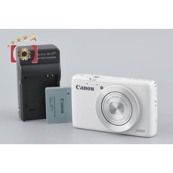 Canon キヤノン デジタルカメラ パワーショット S200 ホワイト Amazon | Canon デジタルカメラ PowerShot S200(ホワイト) F値2.0 広角