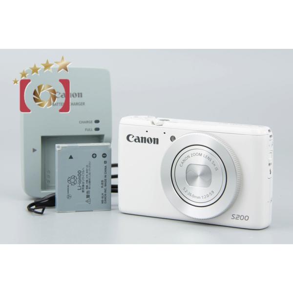 Canon S200 PowerShot デジカメ ホワイト　カメラ　美品 thanks-electronic_b00ep70un6-ug