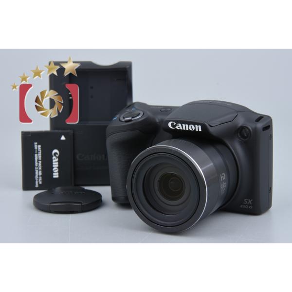 【中古品】Canon PowerShot SX430 IS Canon PowerShot SX430 IS 20.0MP Digital Camera W. 45x Optical Zoom