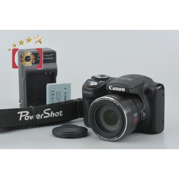 【中古】Canon キヤノン PowerShot SX500 IS ブラック コンパクトデジタルカメラ PowerShot 【中古】Canon キヤノン SX500 IS ブラック コンパクト