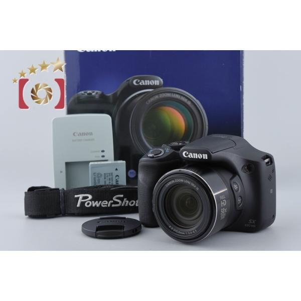 PowerShot 【中古】Canon キヤノン SX530 HS ブラック コンパクト