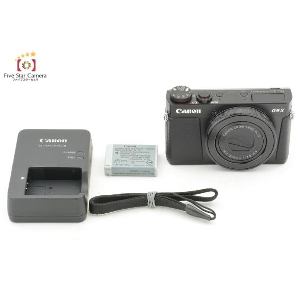 PowerShot 【中古】Canon キヤノン G9 X MarkII ブラック コンパクト