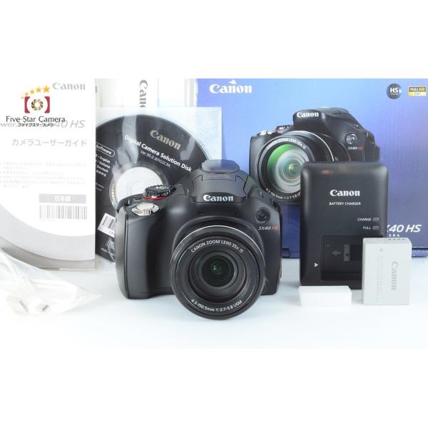 PowerShot 【中古】 Canon キヤノン SX40 HS コンパクトデジタルカメラ