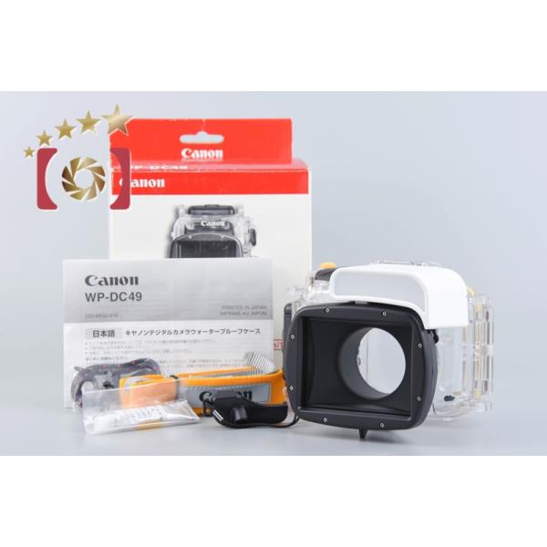 【中古】Canon キヤノン WP-DC49 ウォータープルーフケース 元箱付き キヤノン（Canon） 【中古】Canon WP-DC49 ウォータープルーフケース