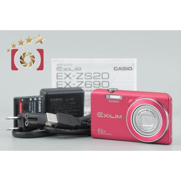 【未使用級】CASIO EXILIM EX-ZS20 コンパクトデジタルカメラ CASIO（カシオ） 【中古】CASIO EXILIM EX-ZS20 レッド コンパクト
