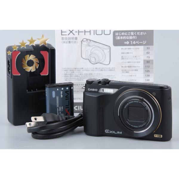 ほぼ新品！CASIO EXILIM EX-FH100 デジカメ ブラック EX-FH100 - デジタルカメラ - CASIO