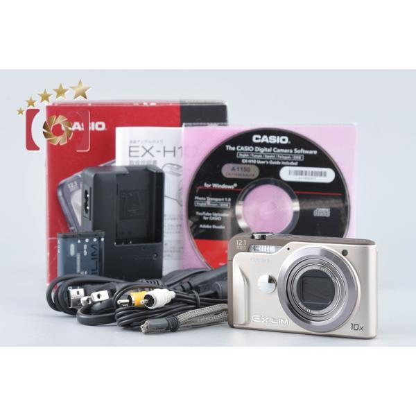 【美品】CASIO EXILIM EX-H10 コンパクトデジタルカメラ訳あり品 EXILIM 【中古】Casio カシオ EX-H10 ブラック コンパクトデジタル
