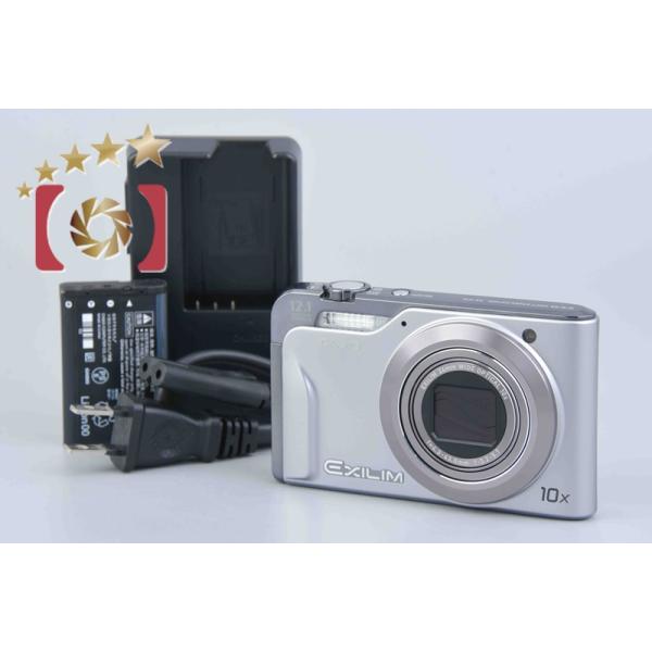 EXILIM 【中古】Casio カシオ EX-H10 シルバー コンパクト EXILIM 【中古】Casio カシオ EX-H10 シルバー コンパクト