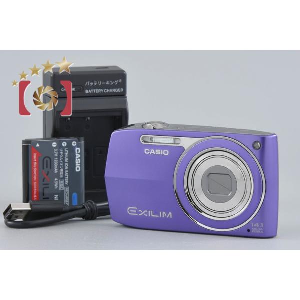 中古】Casio カシオ EXILIM ZOOM EX-Z2000 バイオレット コンパクト