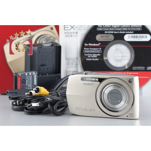 EXILIM 【中古】Casio カシオ EX-Z2300 ゴールド コンパクト