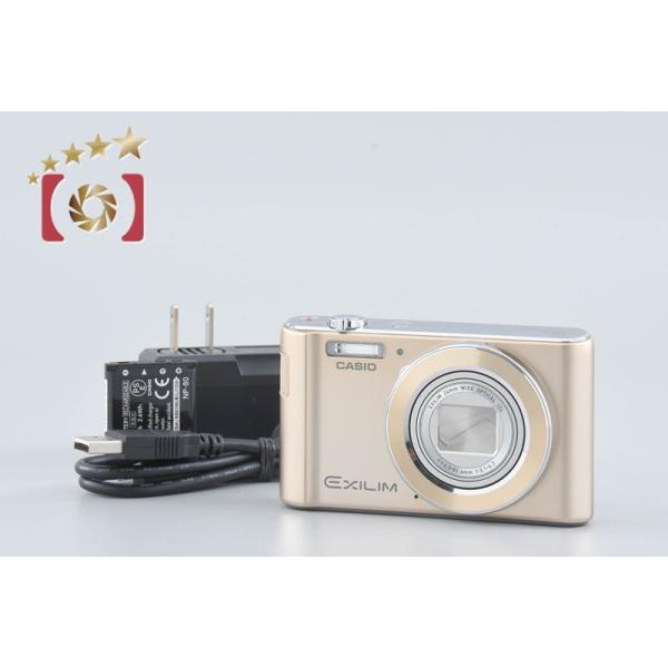 EXILIM ZOOM 【中古】Casio カシオ EX-ZS190 ゴールド コンパクト
