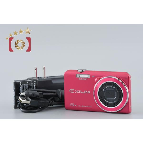 【美品】CASIO EXILIM EX-ZS26 レッド　動作確認済 CASIO カシオ Casio EXILIM EX-ZS26 レッド 6x ズーム