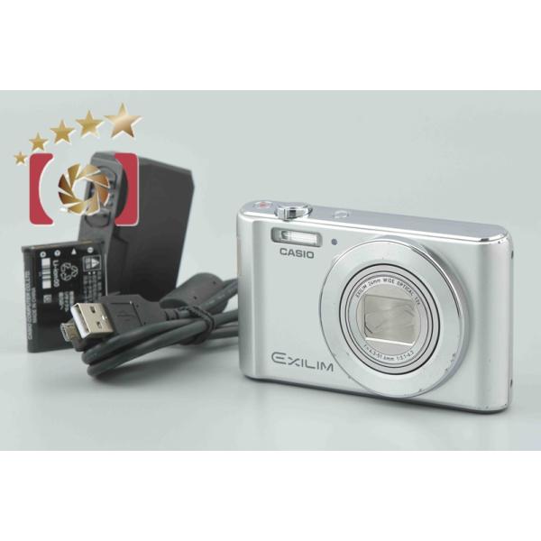 EXILIM 【中古】Casio カシオ EX-ZS260 シルバー コンパクト EXILIM 【中古】Casio カシオ EX-ZS260 シルバー コンパクト