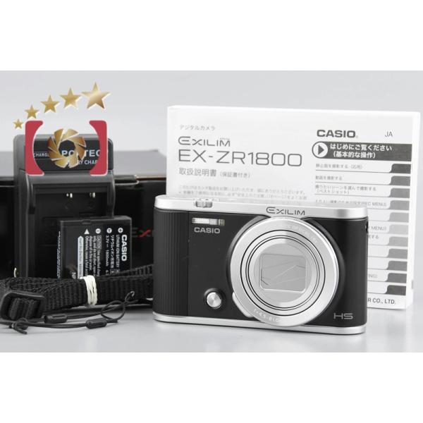 HIGH SPEED EXILIM 【中古】Casio カシオ EX-ZR1800 ブラック