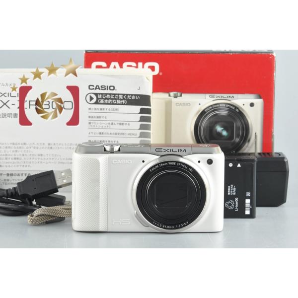 HIGH SPEED EXILIM 【中古】Casio カシオ EX-ZR800 ホワイト