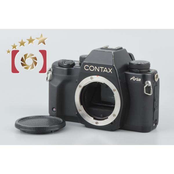 中古】CONTAX コンタックス Aria フィルム一眼レフカメラ + D-9 中古】CONTAX コンタックス Aria フィルム一眼レフカメラ + D-9