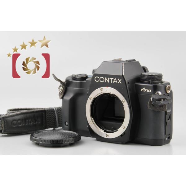 CONTAX コンタックス Aria 中古】CONTAX コンタックス Aria フィルム一眼レフカメラ + D-9