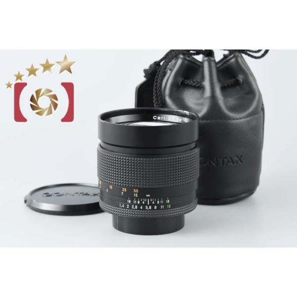 CONTAX - 【中古】(コンタックス) CONTAX PlanarT*85/1.4 MMJ 中古】(コンタックス) CONTAX Planar T*85/1.4 MMJ｜ナニワ