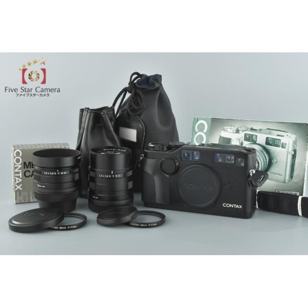 CONTAX 【中古】CONTAX コンタックス G2 ブラック + Carl Zeiss CONTAX 【中古】CONTAX コンタックス G2 ブラック + Carl Zeiss