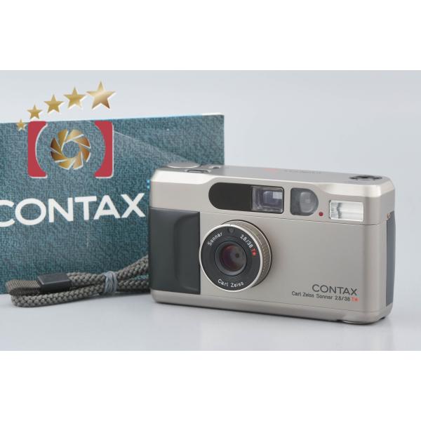CONTAX T2　フィルムカメラ　中古　美品　動作確認済　送料無料 CONTAX 【中古】CONTAX コンタックス T2 コンパクトフィルム