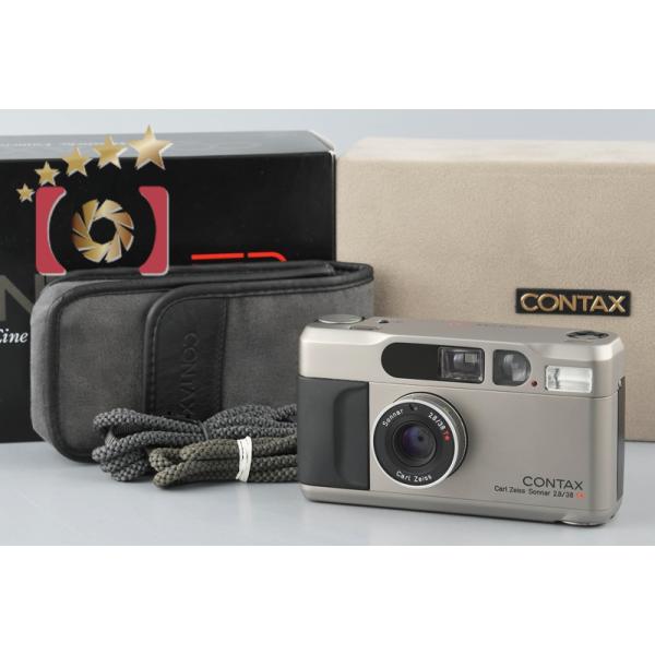 ★訳あり品★ CONTAX コンタックス T2 コンパクトフィルムカメラ 中古】CONTAX コンタックス T2 コンパクトフィルムカメラ 元箱