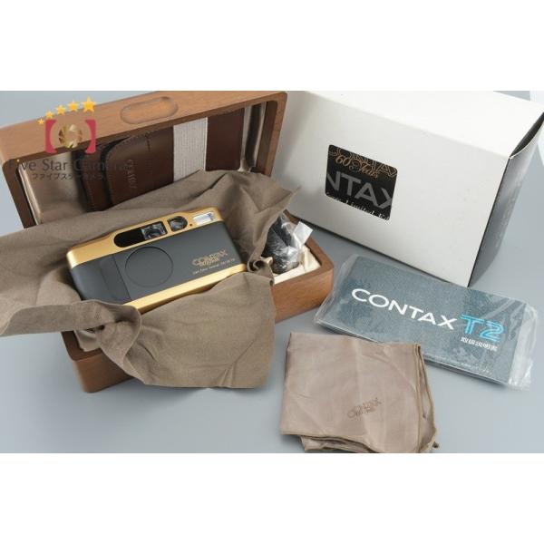 開封未使用品】CONTAX コンタックス T2 ゴールド 60周年記念モデル