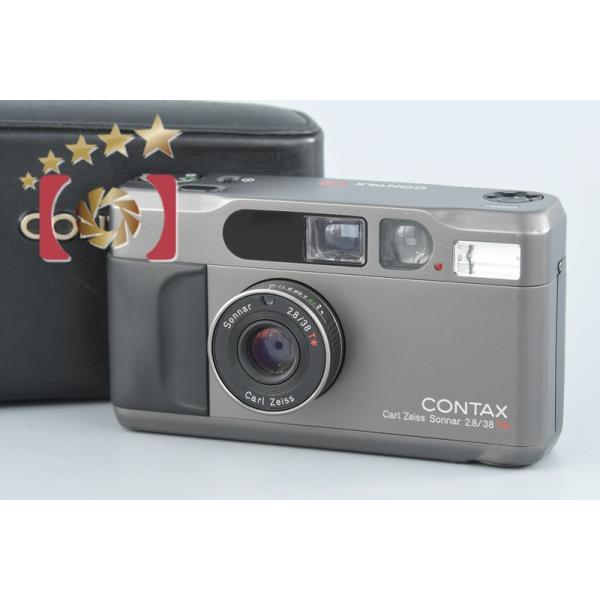 コンタックス CONTAX T2 チタンシルバー コンパクトカメラ 【中古】 コンタックス CONTAX T2 チタンシルバー フィルム コンパクト