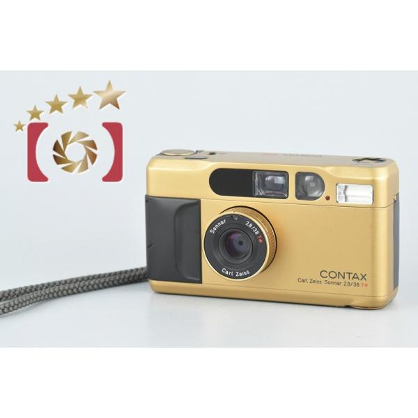 美品　コンタックス CONTAX T2 GOLD 中古)CONTAX (コンタックス) T2 チタンゴールド（商品ID