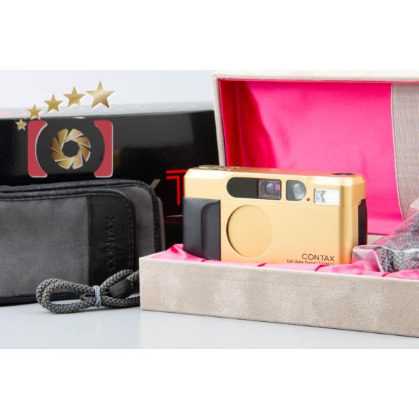 開封未使用品】CONTAX コンタックス T2 ゴールド コンパクトフィルム