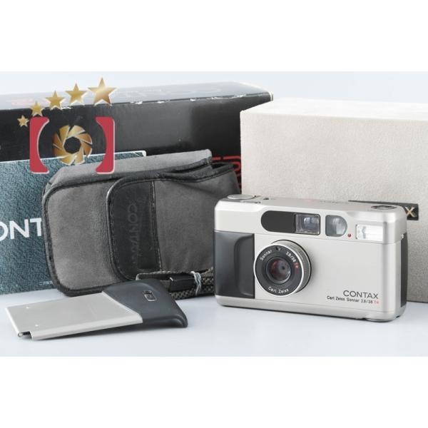 contax t2 フィルムカメラ DATABACKケース付き 中古】CONTAX コンタックス T2 D コンパクトフィルムカメラ