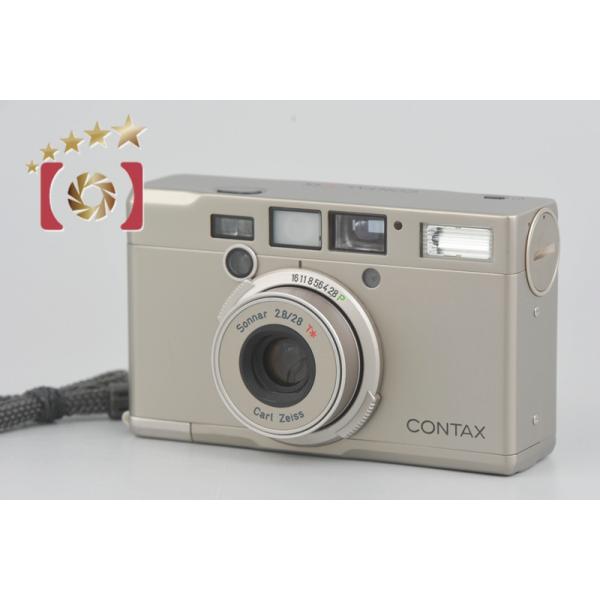 【未使用新品】CONTAX Tix コンパクトフィルムカメラ　最終値引き価格 中古】CONTAX コンタックス Tix ブラック コンパクトフィルムカメラ