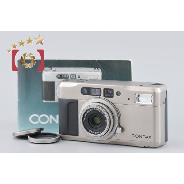 【希少】 CONTAX コンタックス TVS コンパクト フィルムカメラ 中古】コンタックス コンパクトフィルムカメラ Tvs【B】