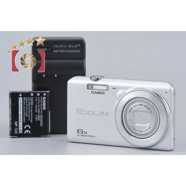 CASIO（カシオ） 【中古】CASIO EXILIM EX-ZS29 シルバー コンパクト
