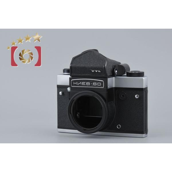 【中古】Kiev キエフ 60 TTL シルバー 中判フィルムカメラ
