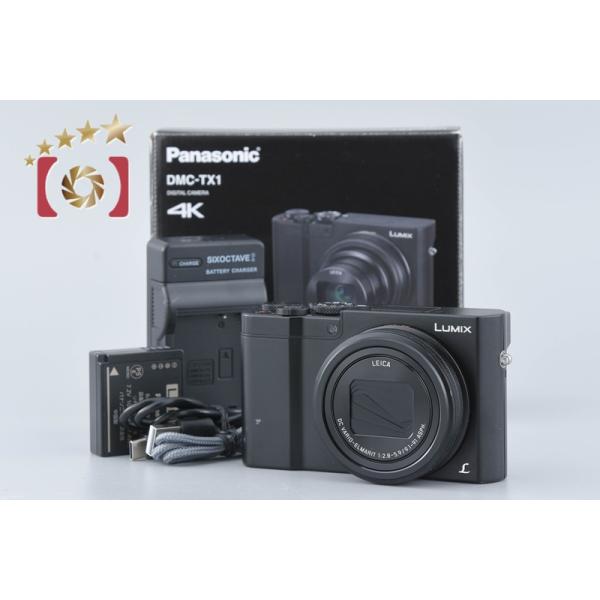 Panasonic LUMIX DMC-TX1 コンパクトデジタルカメラ 中古 Panasonic（パナソニック） 【中古】Panasonic LUMIX DMC-TX1 ブラック