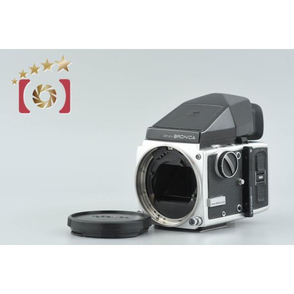 【中古】ZENZA BRONICA ゼンザブロニカ ETR シルバー 中判フィルムカメラ