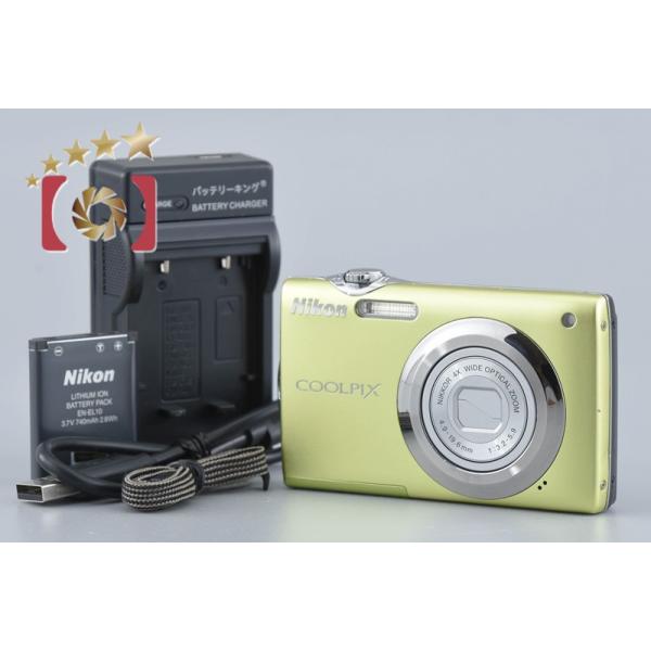 ニコン（Nikon） 【中古】Nikon COOLPIX S3000 ポップグリーン