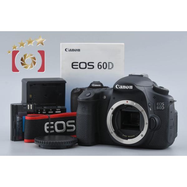 ◆シャッター数:906回・美品◆ Canon EOS 60D デジタル一眼レフ Amazon | Canon デジタル一眼レフカメラ EOS 60D ボディ ブラック