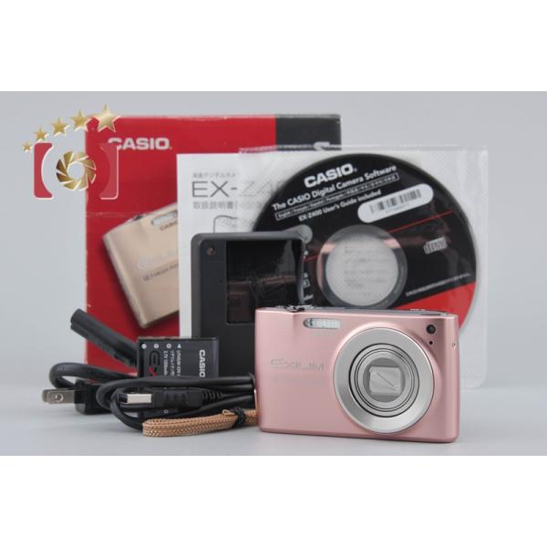 訳あり出品CASIO デジタルカメラ EXILIM EX-Z400 ピンク CASIO（カシオ） 【中古】CASIO EXILIM EX-Z400 ピンク コンパクト