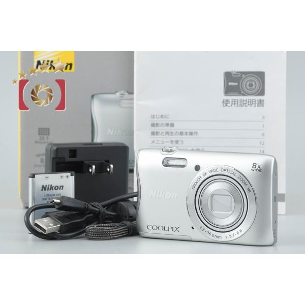 ニコン（Nikon） 【中古】Nikon COOLPIX S3700 シルバー コンパクト