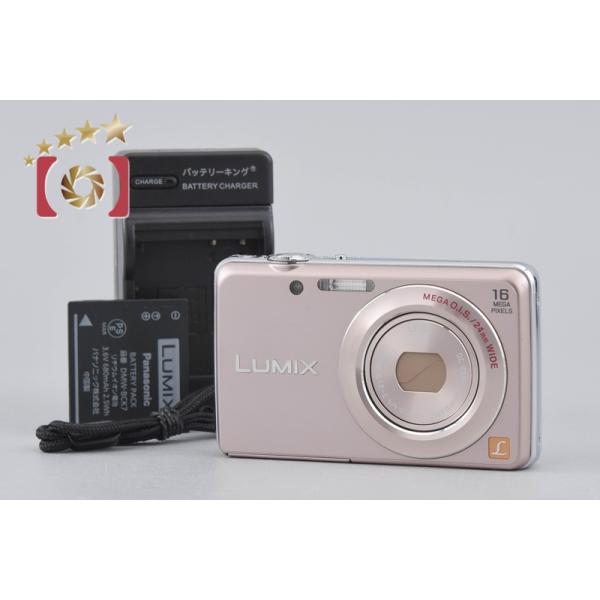 【美品】Panasonic LUMIX DMC-FH8 ピンクゴールド④ Panasonic（パナソニック） 【中古】Panasonic LUMIX DMC-FH8 ピンク