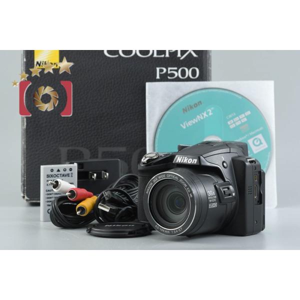 ニコン（Nikon） 【中古】Nikon COOLPIX P500 ブラック コンパクト