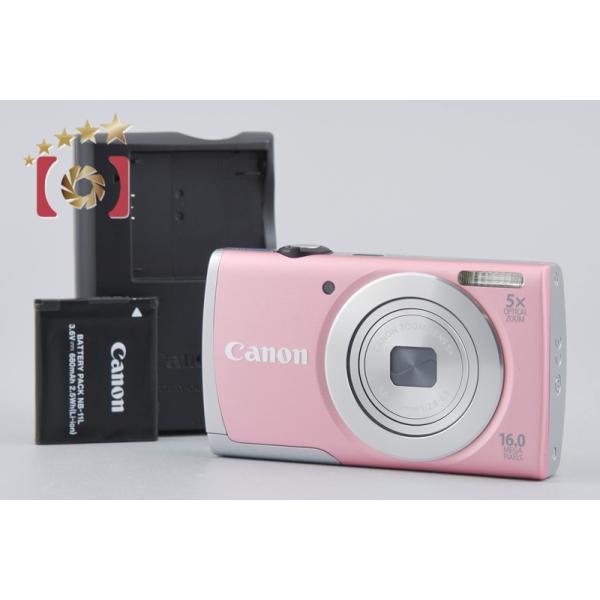 【美品】Canon Power Shot A2600 ピンク コンデジ デジカメ Amazon | Canon デジタルカメラ PowerShot A2600 約1600万画素 光学5倍