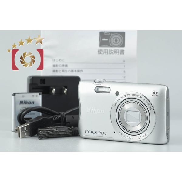 ニコン（Nikon） 【中古】Nikon COOLPIX S3700 シルバー コンパクト