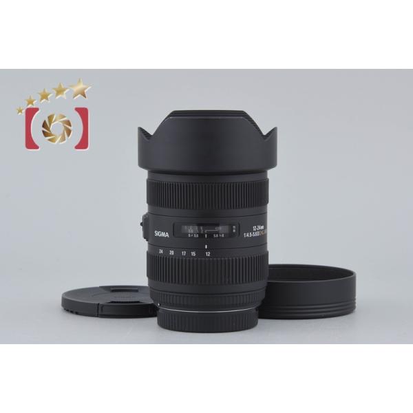 シグマ（SIGMA） 【中古】SIGMA 12-24mm f/4.5-5.6 II DG HSM キヤノン