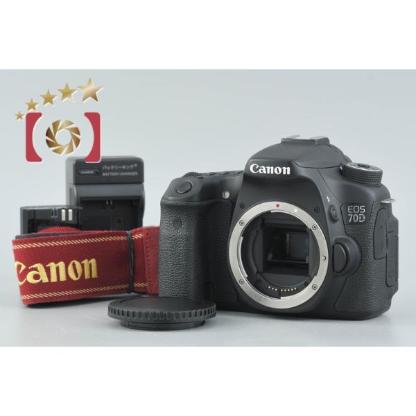 ★訳あり品★ Canon キャノン EOS 70D デジタル一眼レフカメラ Amazon.co.jp: Canon デジタル一眼レフカメラ EOS70D ボディ ブラック