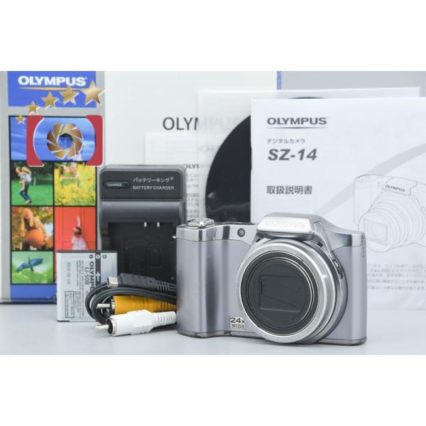 オリンパス（OLYMPUS） 【中古】OLYMPUS SZ-14 シルバー コンパクト