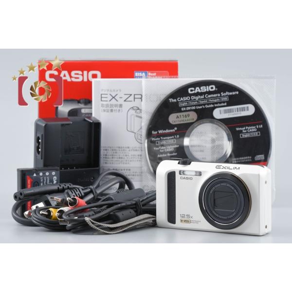 CASIO（カシオ） 【中古】CASIO HIGH SPEED EXILIM EX-ZR100 ホワイト 